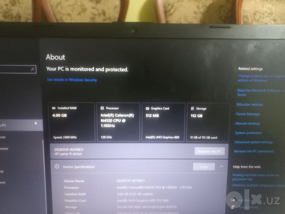 Hp noutbuk 850 mingdan tushura olmayman.