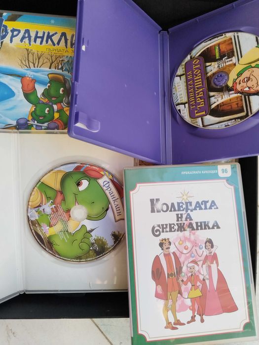 Детски анимационни DVD дискове