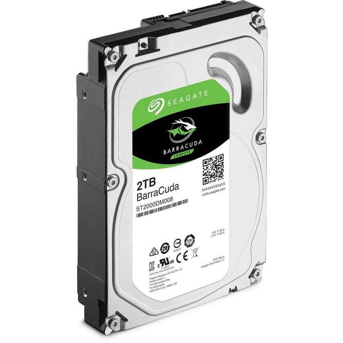 Hard disk HDD Seagate BarraCuda, 2TB, 7200rpm, 256MB cache, SATA-III , nu ssd - NOU