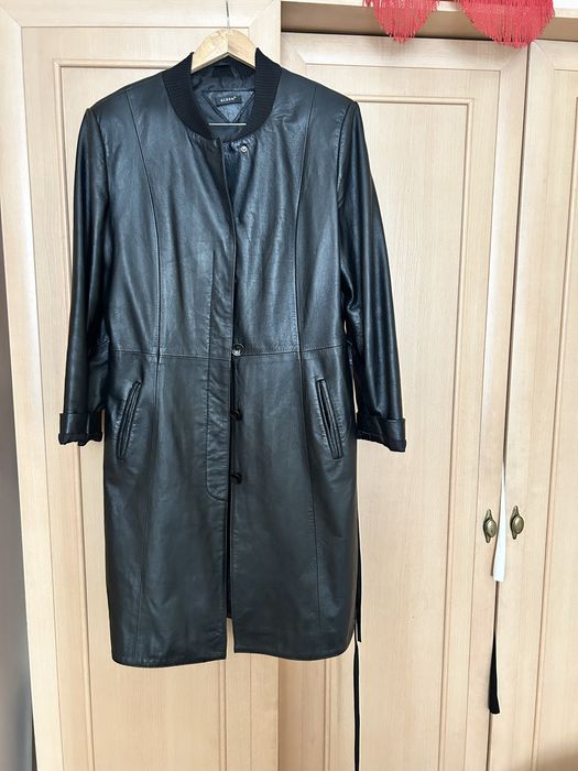 Плащ натур кожа мягкая