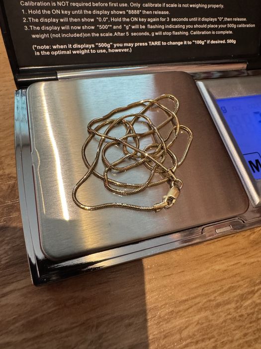 Златен синджир - 3.66гр. - 14К