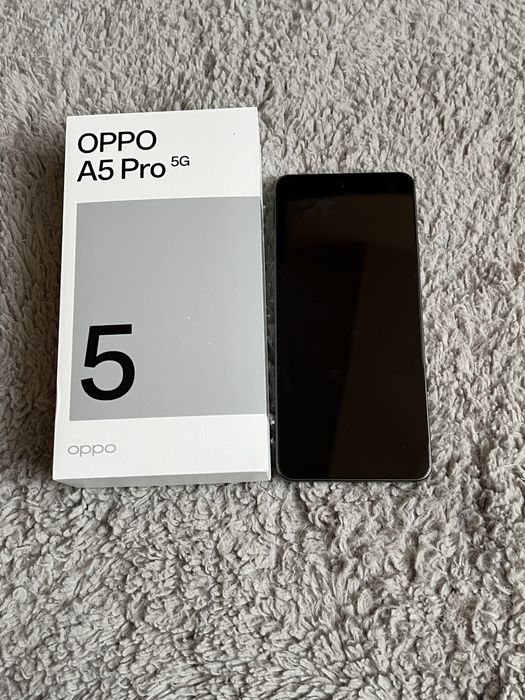 Vând telefon nou, Oppo A5 Pro 5G, nefolosit.
