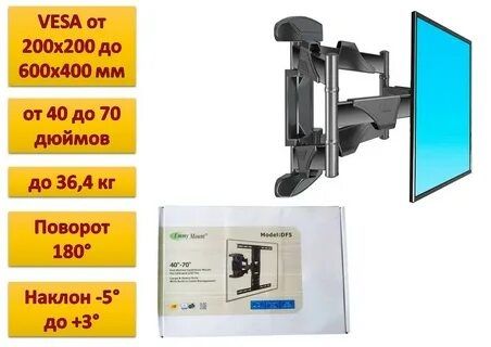 Установка ТВ кронштейны