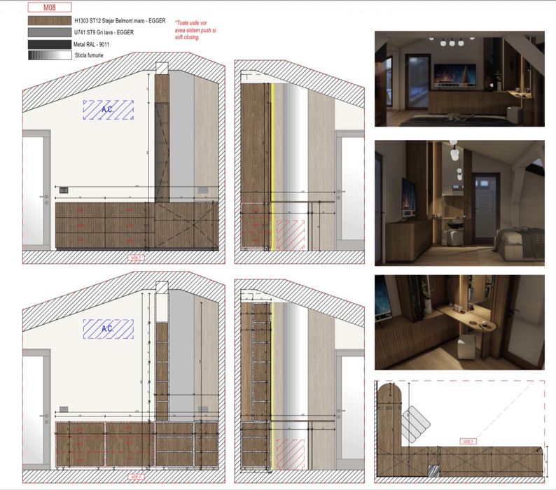 Design interior & randări 3D | Proiecte case/apartamente | Arhitect