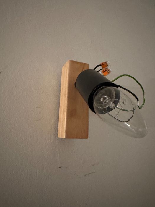 Aplice perete model lemn