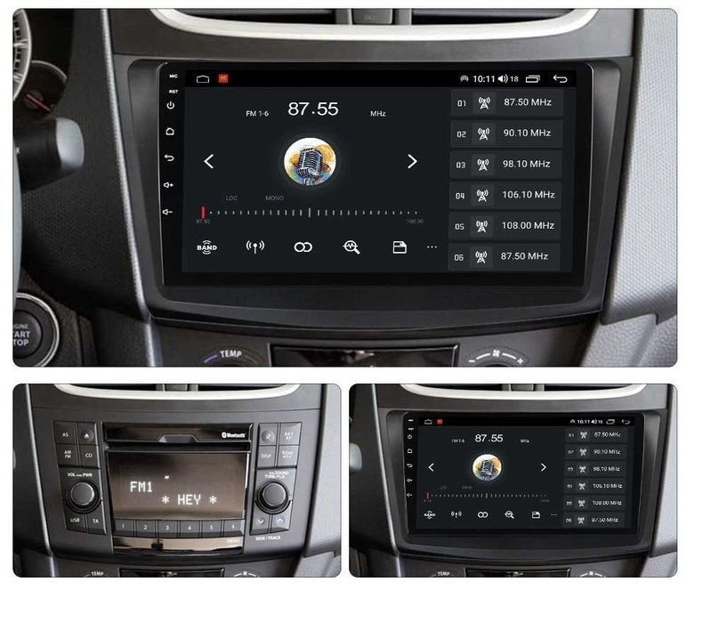 Navigatie Suzuki Swift din 2010 - 2017 , Garantie 2GB 4GB 8GB Camera