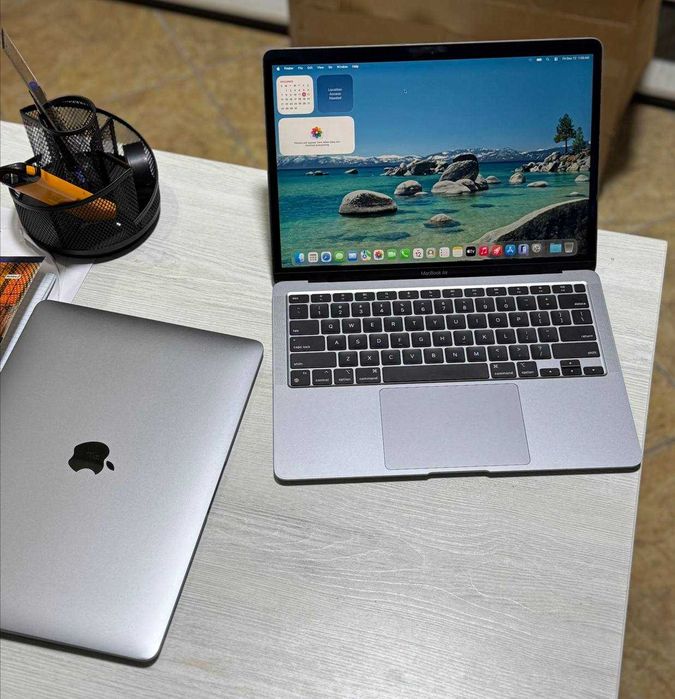 MacBook Air space grey 13.3 Inch 2K Retina Chip M1 CPU 8 8GB/128GB 96%