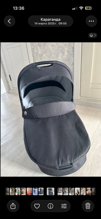 Коляска easywalker 2 в 1 коллекция mini cooper