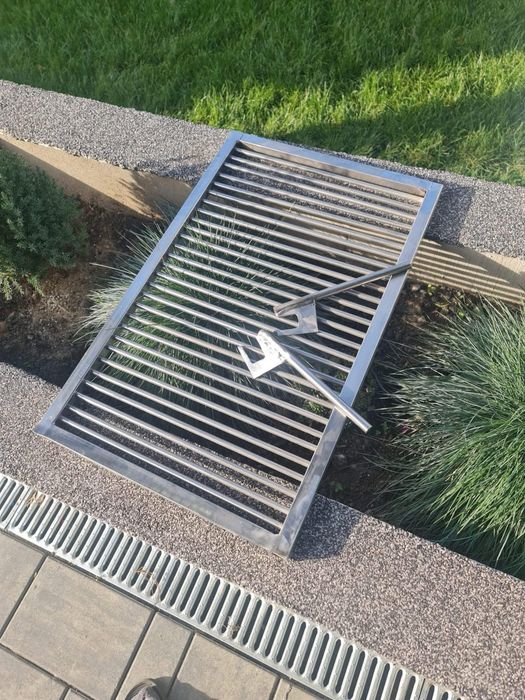 Grilaje din inox alimentar  penteu gratare de caramida