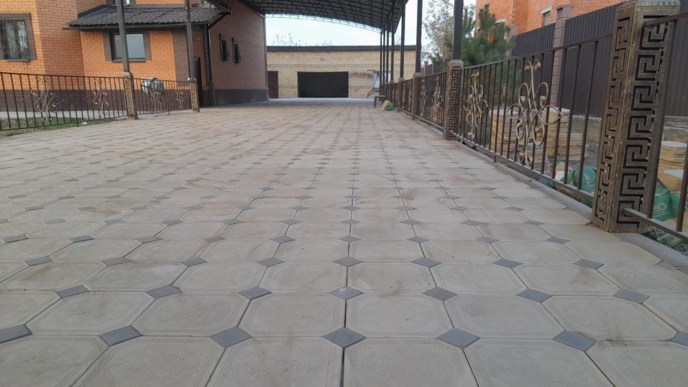 Укладка брусчатки