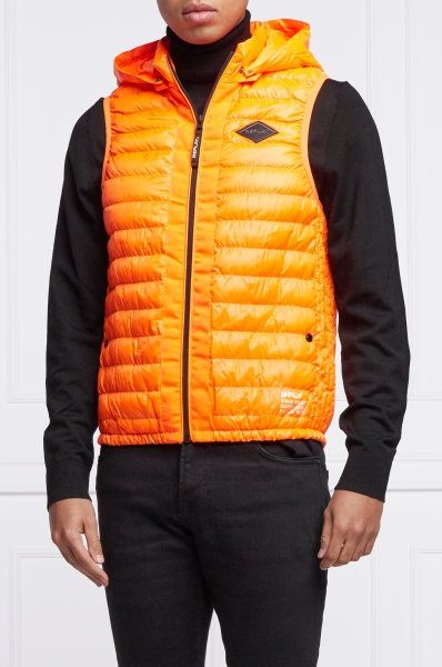 Оригинална водоустойчива грейка Replay S мъжка елек реплей оранжева