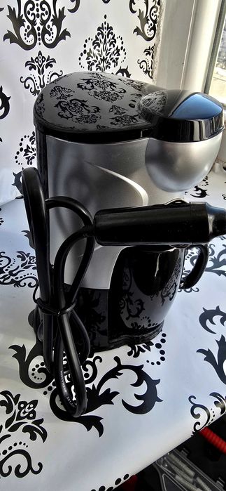 Cafetiera auto WAECO, Pentru 1 cana, 24V, 180W, Negru/Gri