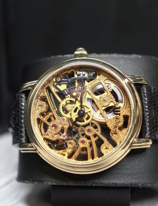 Masterpiece Squelette 18K Rose Gold
