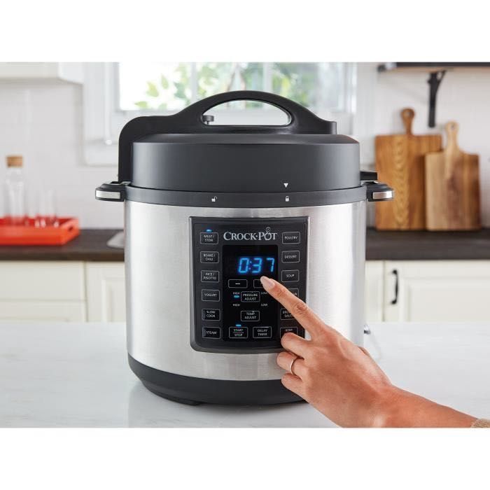 Crock-Pot Express CSC051X, 1000 W, 5.6 l, control digital, 8 programe