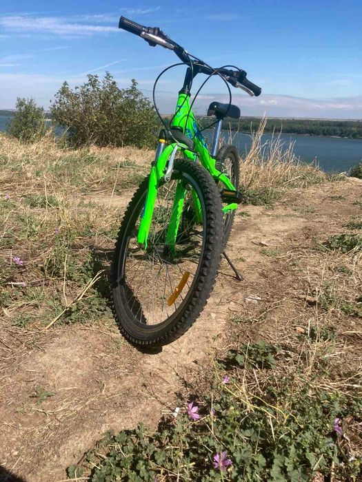 Детско/юношески велосипед Passati Beleno 24" (зелен)