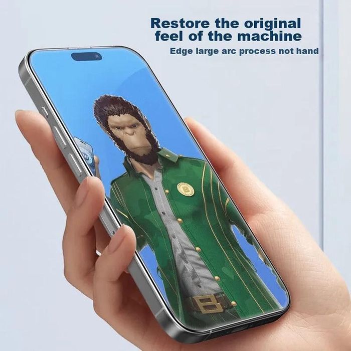 Blueo full cover anti-glare glass anti static - протектор с матово пок