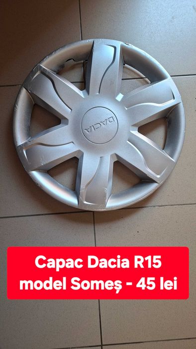 Capace originale R15 Dacia Logan, jante Opel in 4 prezoane R14