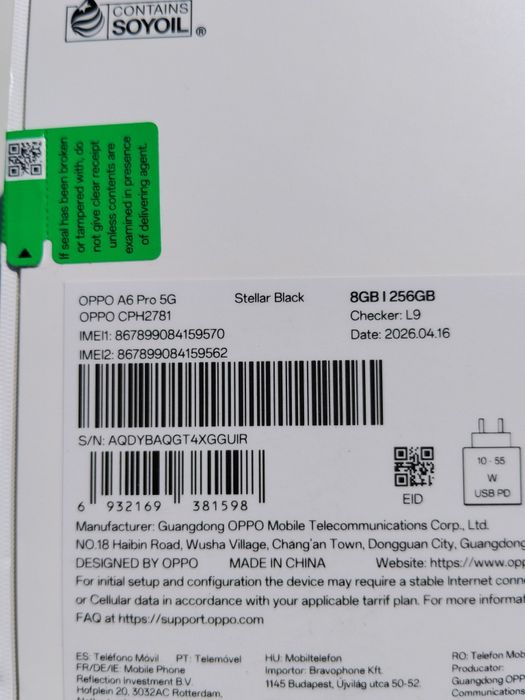 Oppo A6 Pro 5G SIGILAT