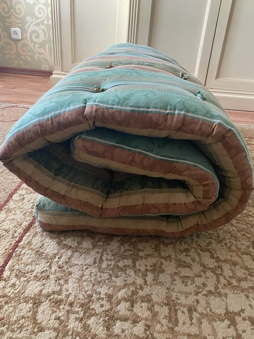 Матрас ватный 90*200. Б/у