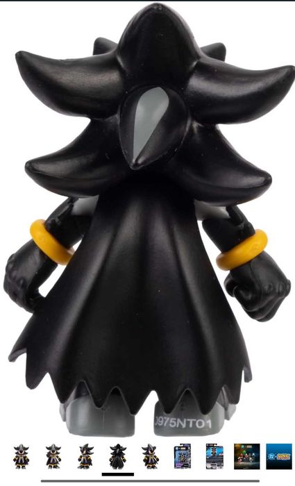 Нов DC x Sonic The Hedgehog alias Batman 6см оригинална екшън фигурка от Jakks Pacific, подвижна и детайлна, колекционерска опаковка-Sonic като Батман