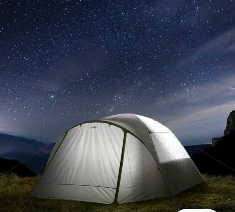 6 местна палатка core 6 + 5 спални чувала комплект.Нови!!!