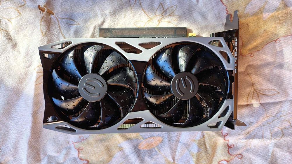 Evga 1660 super ultra gaiming видео карта нова