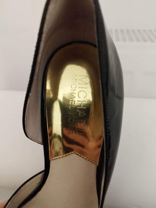 Pantofi stileto Michael Kors- MK, piele, toc 8 cm, marimea 37
