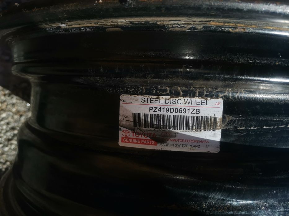 Джанти за Toyota 5x100 R15 с датчици за налягане на гумите