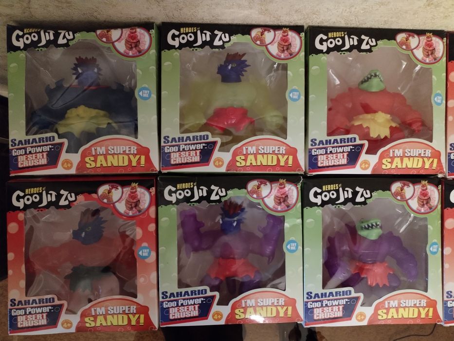 Гуджитсу монстры игрушки антистресс. Варианты