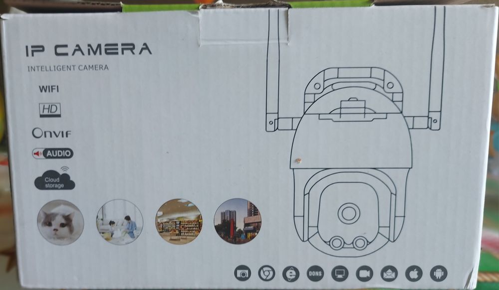 Vând 3 camere de supraveghere IP – NOI, SIGILATE!