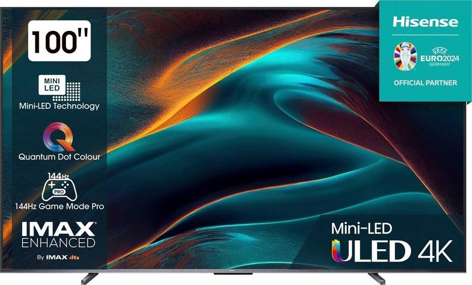 Премиум телевизор Hisense 100U7Q  MINI-LED 165HZ