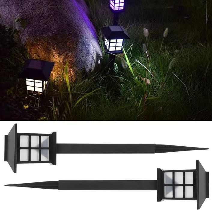 Соларна градинска лампа с ярка светлина SB-34