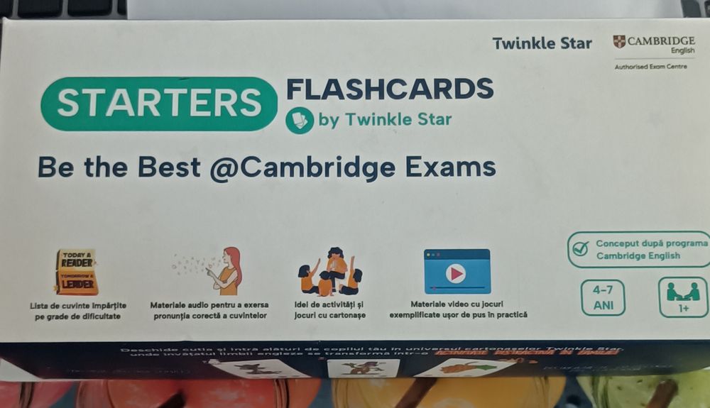 Twinkle Star -cartonase engleză STARTERS