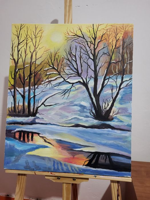 Картина холост с маслом