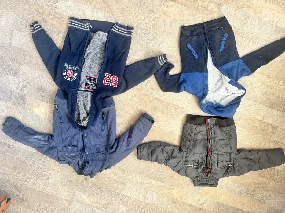 Geaca hanorac polar wool iarna 6-8 ani