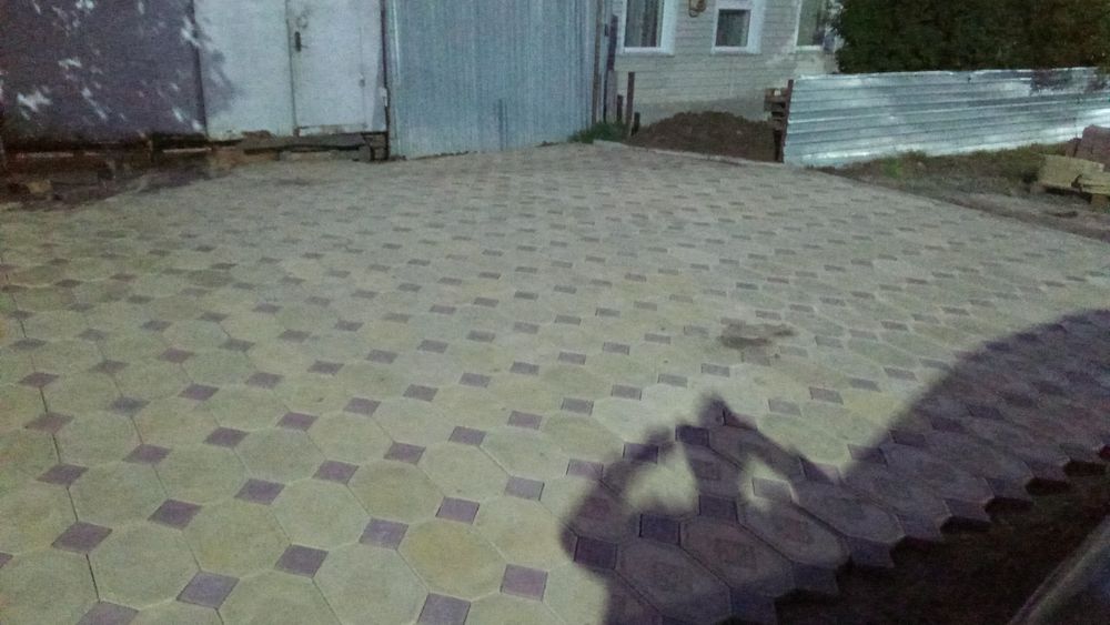 Брусчатка поребрик бордюр асфальт