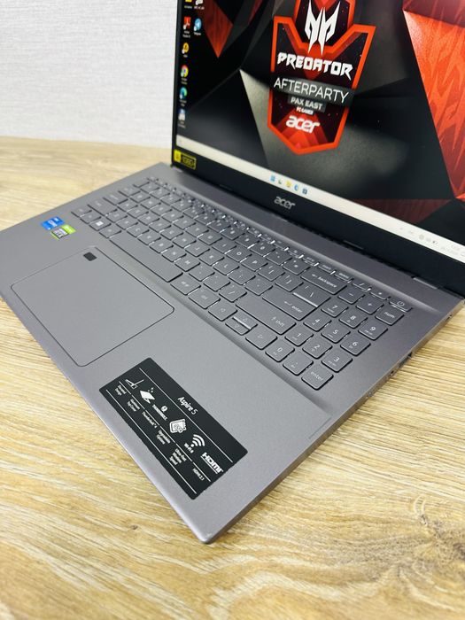 ACER Core i5-12Gen 16 Ядерный+RTX2050 Мощный Игровой ноутбук для Игр