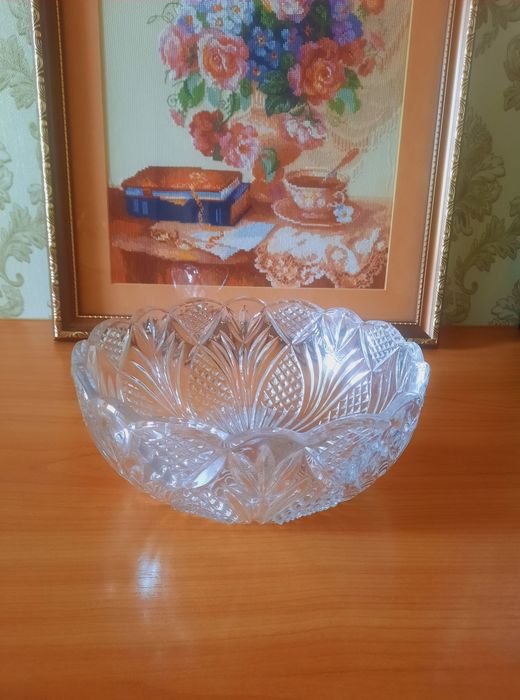 Хрустальная салатница