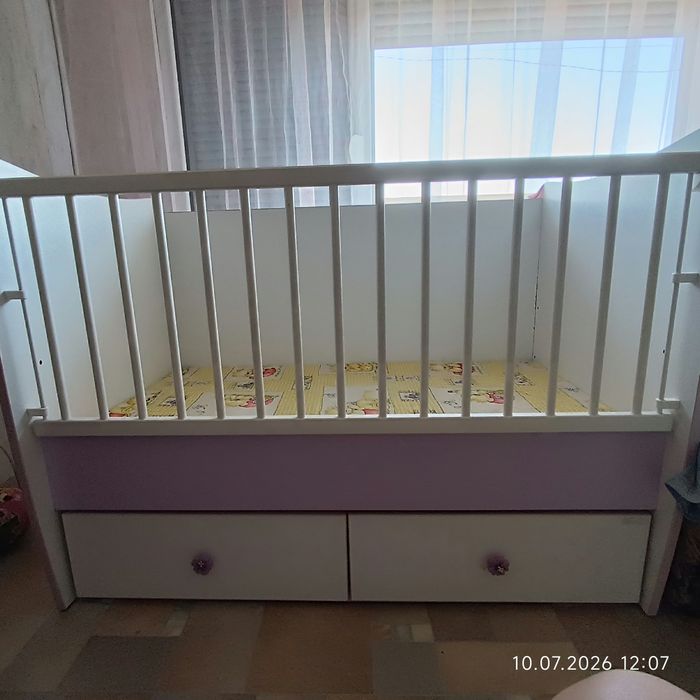 Детска кошара с механизъм