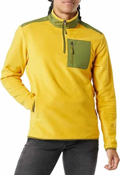 Мъжко поларено горнище за всекидневна употреба Жълто от Англия 20 лв