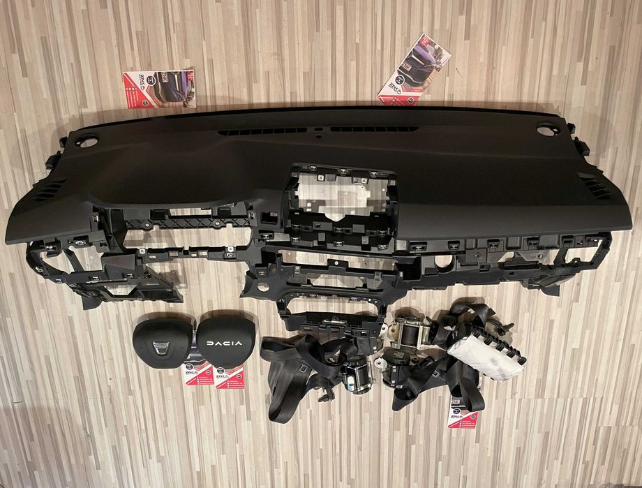 Dacia Sandero Logan 3 plansa bord - airbag volan pasager - set centuri