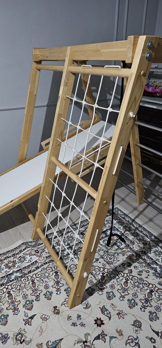 Детский игровой комплекс.  Горка лазинки