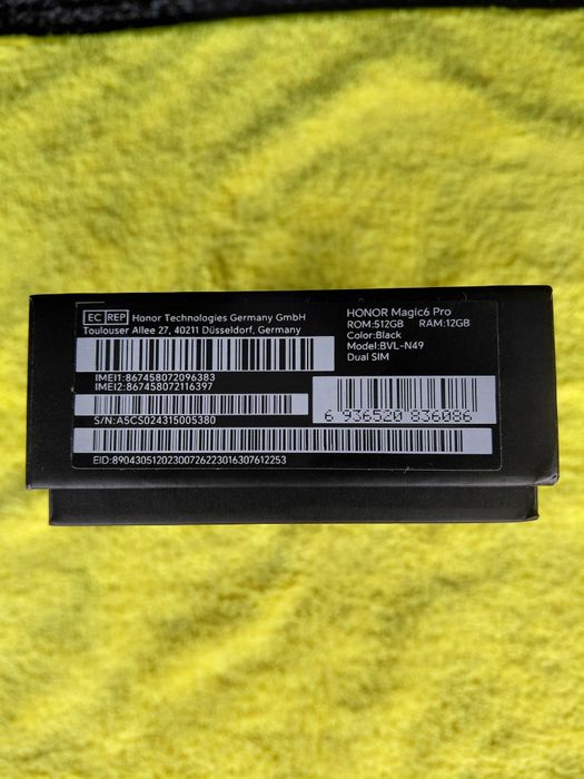 Vând/Schimb Honor Magic 6 Pro 5g Black Impecabil Dual Sim Fulbox Liber