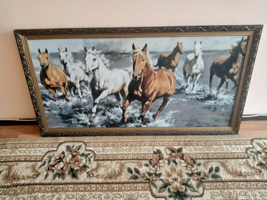 Тканевая картинка