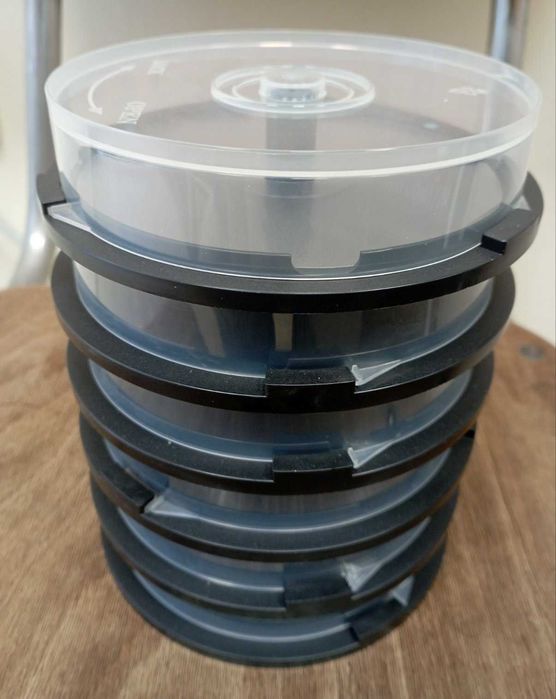 Кутия за 10 CD/DVD (шпиндел) - BOX за съхранение на дискове