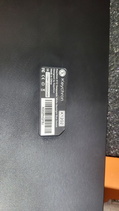 Нова механична Мини Клавиатура Keychron K12
