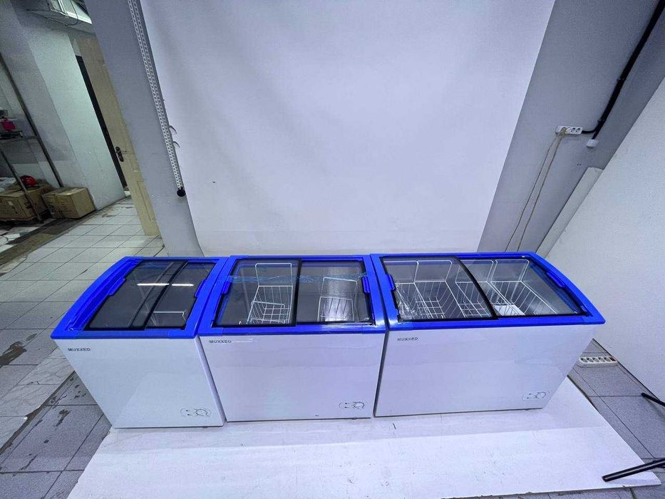 Морозильник со стеклом,морозильная витрина