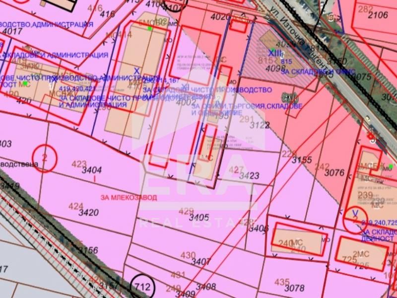 Продава се Парцел в София, СПЗ Слатина - 3227 кв.м за 79 €/кв.м - Снимка #3