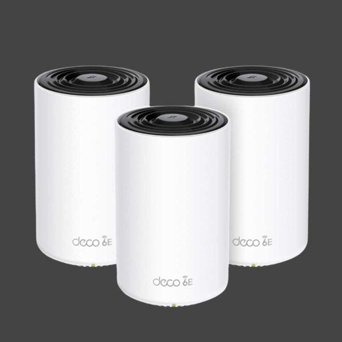 MESH система - TP-LINK Deco XE75 PRO (3 pack)