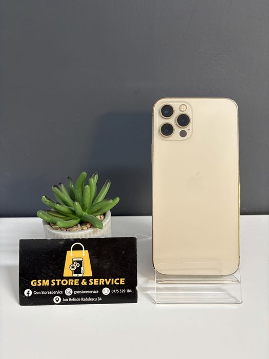 Iphone 12 Pro 256Gb Gold 2 Ani Garantie Gsm Store&Service